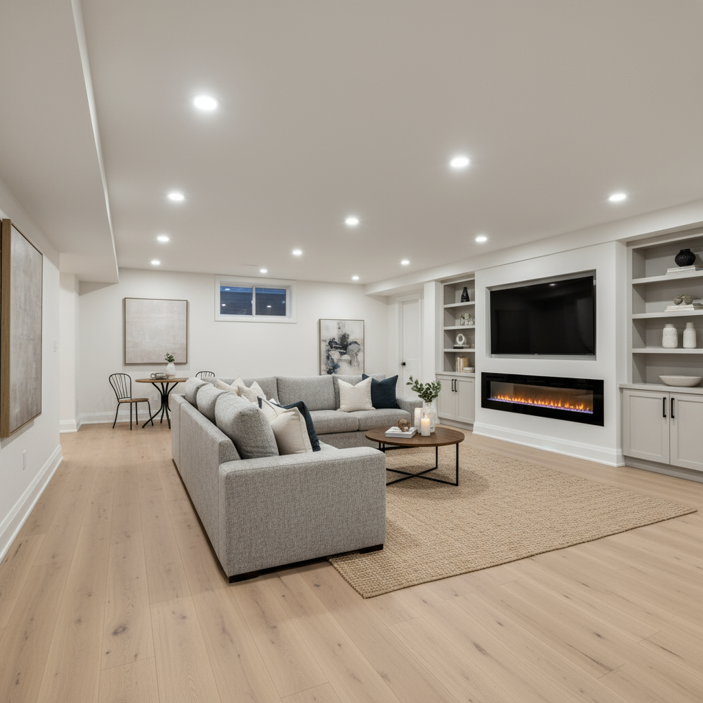 Basement Renovation, Basement finishing